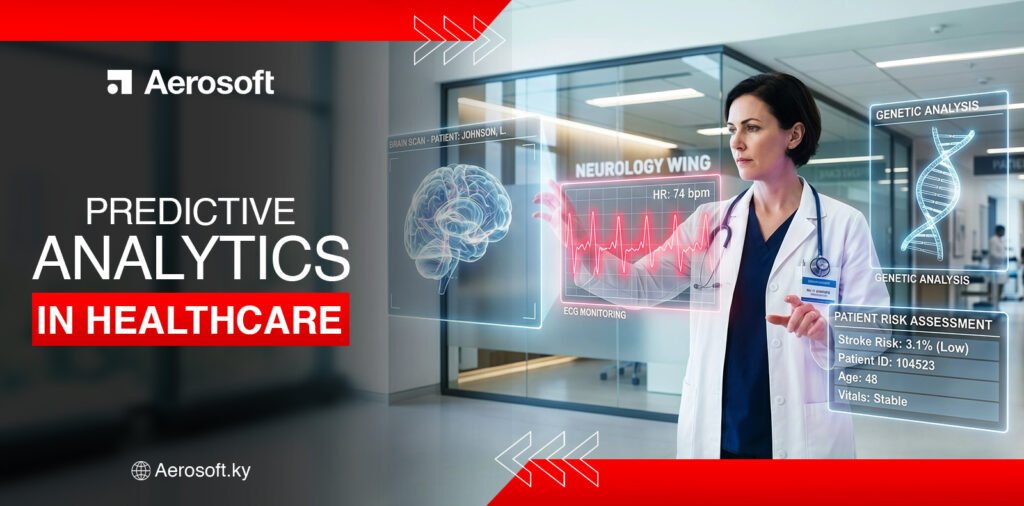 blog banner of predictive analytics in healthcare